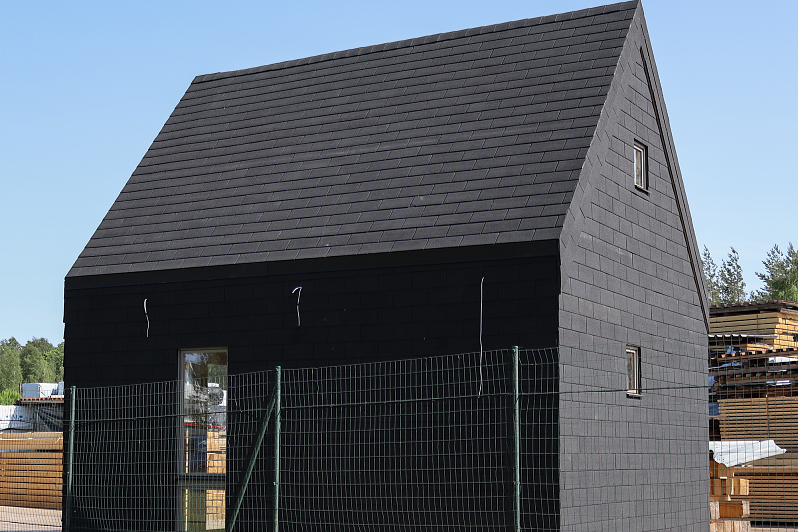 Domek letniskowy całoroczny STOK V1_A2, 4,1 x 5,3 m, 218 mm z izolacją Domek letniskowy całoroczny STOK V1_A2, 4,1 x 5,3 m, 218 mm z izolacją