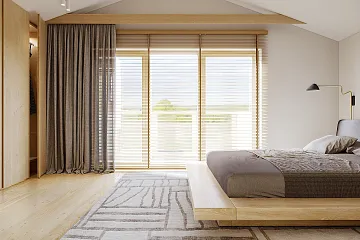 Dom 97 m² mieszkalny, modułowy, całoroczny SARNA V5_A2