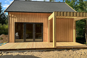 Dom 54 m² mieszkalny, modułowy, całoroczny SAWIN V8_A1