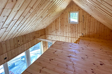 Dom 54 m² mieszkalny, modułowy, całoroczny SAWIN V8_A1