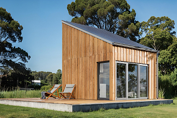 Dom 26 m² mieszkalny, modułowy, całoroczny  MILIN V20_A1