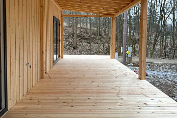 Dom 70 m² mieszkalny, modułowy, całoroczny RUDNA V12_A1