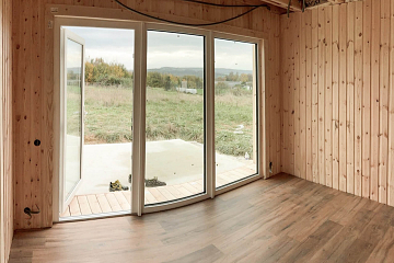 Domek całoroczny 30 m² modułowy RETNO V1_A1