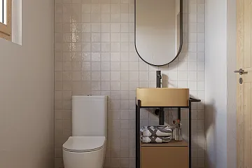 Dom 97 m² mieszkalny, modułowy, całoroczny SARNA V5_A2