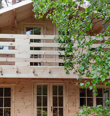 Już wybudowany ekologiczny Dom Letniskowy LUZINO VSP50