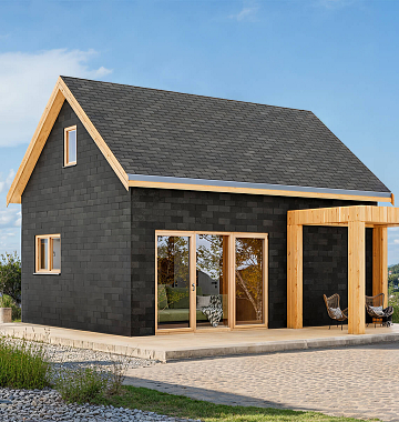 Dom modułowy 54 m² - szybka budowa w 3-4 tygodnie