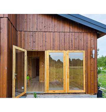 Dom modułowy 49 m² Banino V3_A1 – całoroczny i przytulny