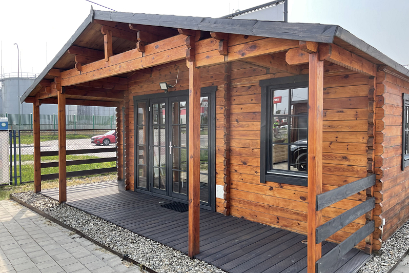 Dom letniskowy BIALYSTOK VSP13, 44 mm, 58 mm, 24 m2, gotowe5 Dom letniskowy BIALYSTOK VSP13, 44 mm, 58 mm, 24 m2, gotowe5