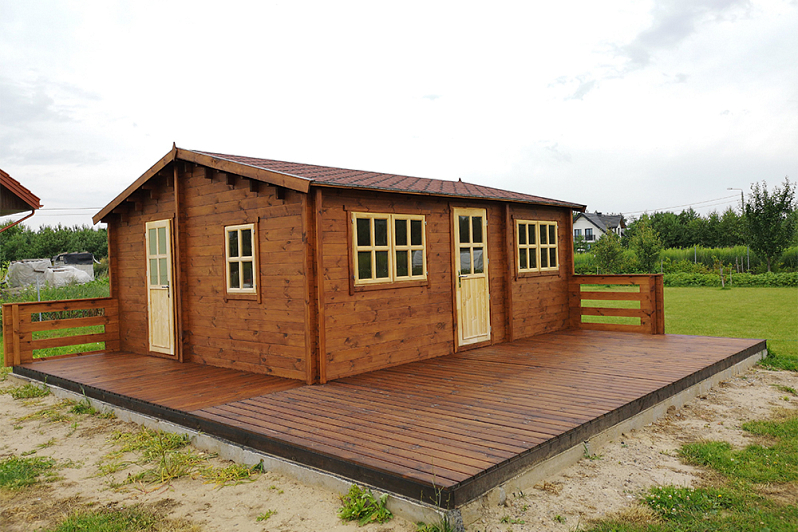 Dom letniskowy CZARNE VSP12, 44 mm, 58 mm, 31 m2, domki producent1 Dom letniskowy CZARNE VSP12, 44 mm, 58 mm, 31 m2, domki producent1