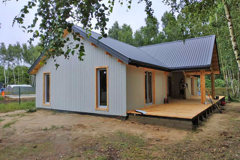 Dom letniskowy DOMINEK VSP55, 89 m2, 44 mm, 58 mm, domki producent1 Dom letniskowy DOMINEK VSP55, 89 m2, 44 mm, 58 mm, domki producent1