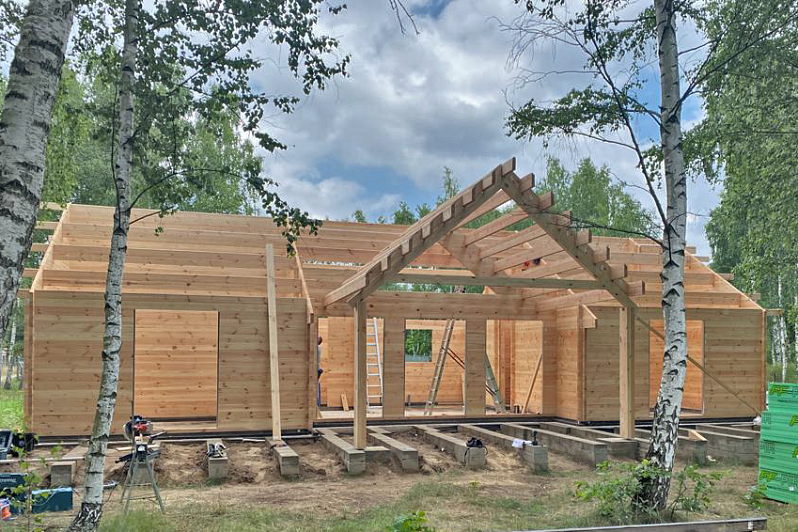 Dom letniskowy DOMINEK VSP55, 89 m2, 44 mm, 58 mm, domki producent3 Dom letniskowy DOMINEK VSP55, 89 m2, 44 mm, 58 mm, domki producent3