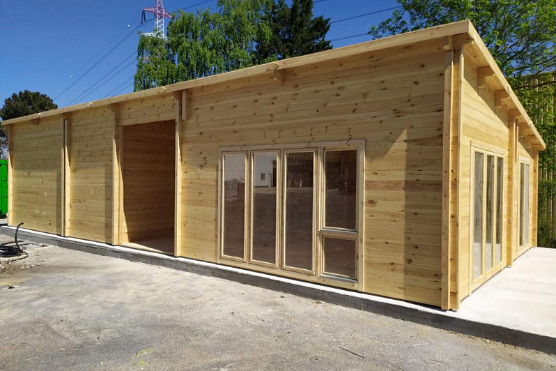 Dom letniskowy GRACZ VSP48, 44 mm, 58 mm, 42 m2, domki producent Dom letniskowy GRACZ VSP48, 44 mm, 58 mm, 42 m2, domki producent