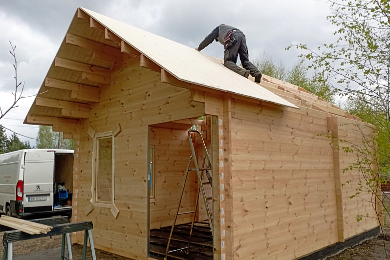 Dom letniskowy KARSIN VSP28, 44 mm, 58 mm, 30 m2, domki producent5 Dom letniskowy KARSIN VSP28, 44 mm, 58 mm, 30 m2, domki producent5