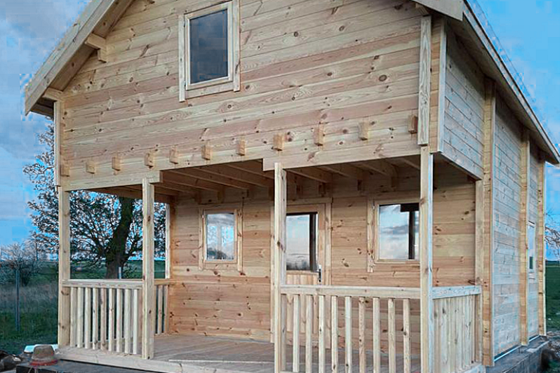 Dom letniskowy KATRYNKA VSP31, 44 mm, 58 mm, 45 m2, gotowe2 Dom letniskowy KATRYNKA VSP31, 44 mm, 58 mm, 45 m2, gotowe2