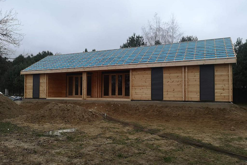 Dom letniskowy KUCBORK VSP35, 44 mm, 58 mm, 78 m2, gotowe Dom letniskowy KUCBORK VSP35, 44 mm, 58 mm, 78 m2, gotowe