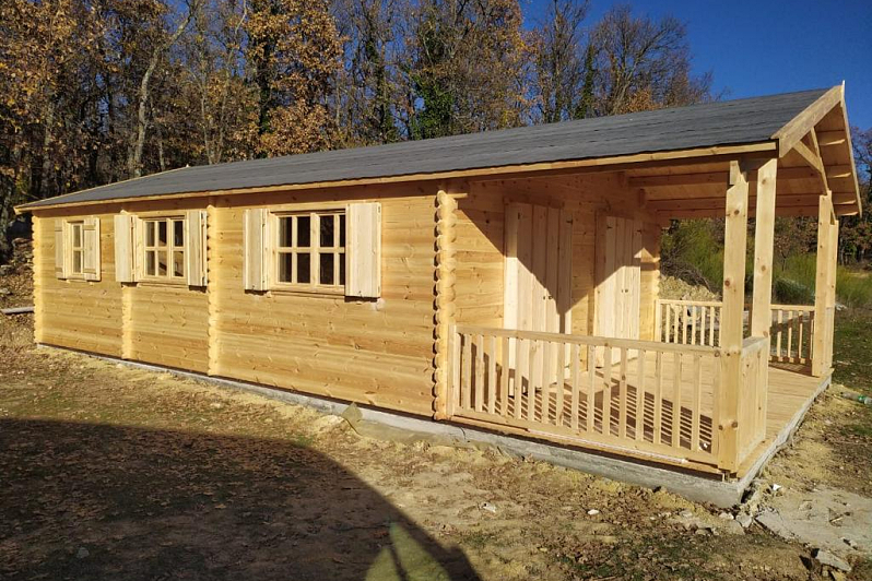 Dom letniskowy LAGOL VSP16, 44 mm, 58 mm, 47 m2, domki producent2 Dom letniskowy LAGOL VSP16, 44 mm, 58 mm, 47 m2, domki producent2