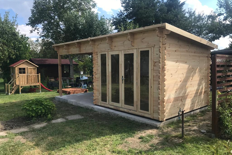 Domek ogrodowy KOCK SN8.2, 34 mm, 44 mm, 15-18 m2, cena2 Domek ogrodowy KOCK SN8.2, 34 mm, 44 mm, 15-18 m2, cena2