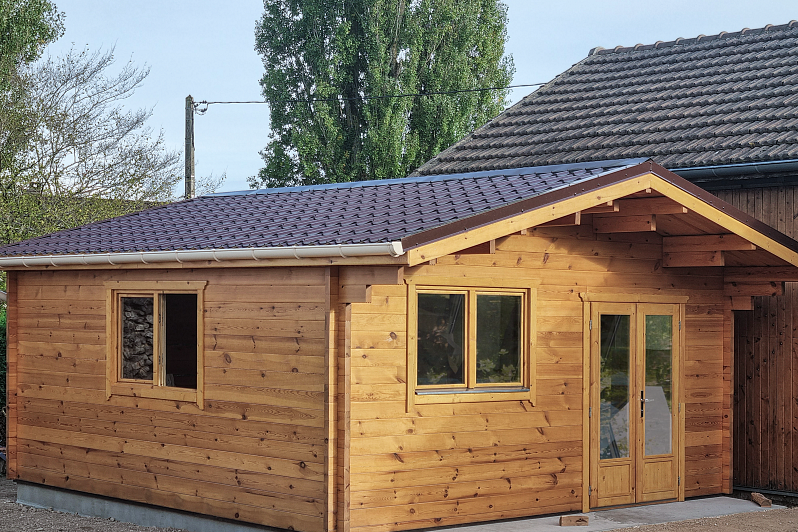 Domek ogrodowy SOLINA SN16.2, 44 mm, 58 mm, 12-36 m2, produkcja1