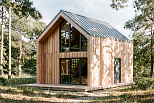 Dom 58 m² mieszkalny, modułowy, całoroczny KARPACZ V14.1_A1_ROYAL