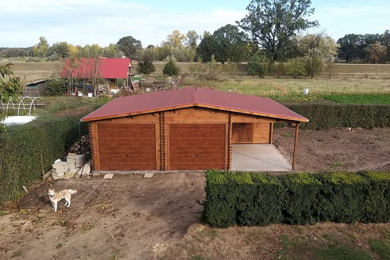 Garaz drewniany HARTA GS5 2 Garaz drewniany HARTA GS5 2