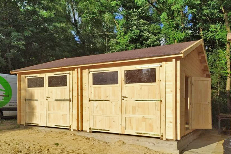 Garaz drewniany KORCZEW GS9 Garaz drewniany KORCZEW GS9