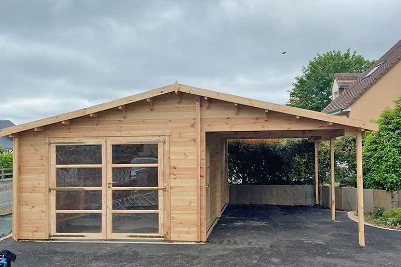 Garaz drewniany PNIE GS2.2 Garaz drewniany PNIE GS2.2