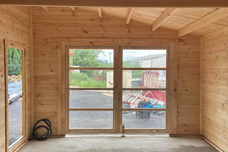 Garaz drewniany PNIE GS2.2 1 Garaz drewniany PNIE GS2.2 1