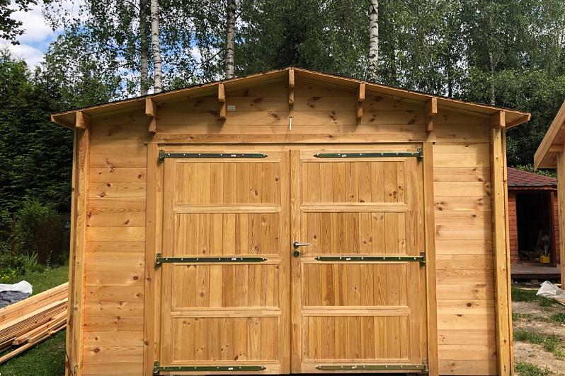 Garaz drewniany rusiec GS3 Garaz drewniany rusiec GS3