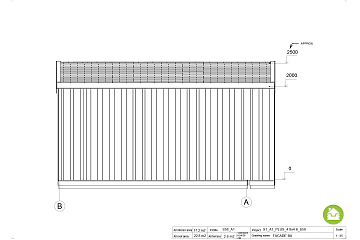 Domek całoroczny 17 m² modułowy WARTA S1_A1