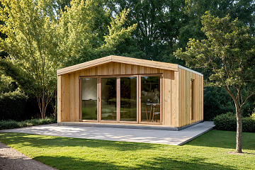 Domek całoroczny 17 m² modułowy WARTA S1_A1