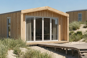 Domek całoroczny 17 m² modułowy WARTA S1_A1_ROI