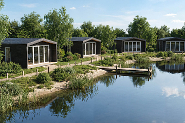 Domek całoroczny 17 m² modułowy OTOMIN S1_A2_ROI