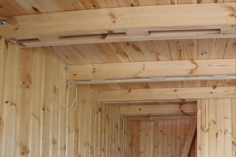 Domek letniskowy całoroczny STOK V1_A2, 4,1 x 5,3 m, 218 mm z izolacją Domek letniskowy całoroczny STOK V1_A2, 4,1 x 5,3 m, 218 mm z izolacją