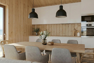 Dom 33 m² mieszkalny, modułowy, całoroczny DANIEC V10_A1_INV_ROI