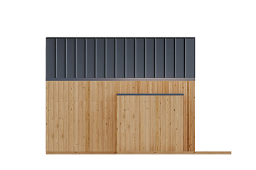 Dom 68 m² mieszkalny, modułowy, całoroczny GLOGOWA V11_A1