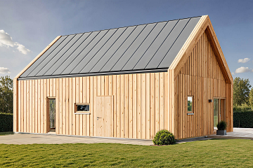 Dom 70 m² mieszkalny, modułowy, całoroczny RUDNA V12_A1