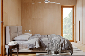 Dom 70 m² mieszkalny, modułowy, całoroczny RUDNA V12_A1