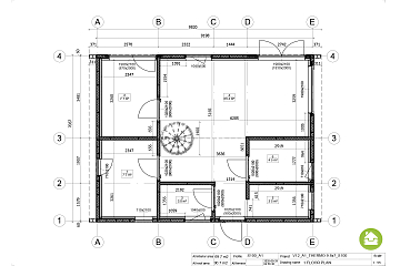 Dom 70 m² mieszkalny, modułowy, całoroczny RUDNA V12_A1