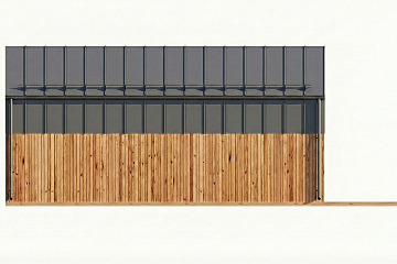 Dom 98 m² mieszkalny, modułowy, całoroczny ZNIN V13_A1_Mix2