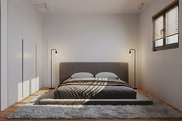 Dom 98 m² mieszkalny, modułowy, całoroczny ZNIN V13_A1_Mix2