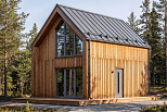 Dom 58 m² mieszkalny, modułowy, całoroczny KARPACZ V14.1_A1