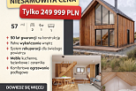 Dom 58 m² mieszkalny, modułowy, całoroczny KARPACZ V14.1_A1_ROYAL