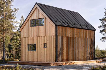 Dom 58 m² mieszkalny, modułowy, całoroczny KARPACZ V14.1_A1