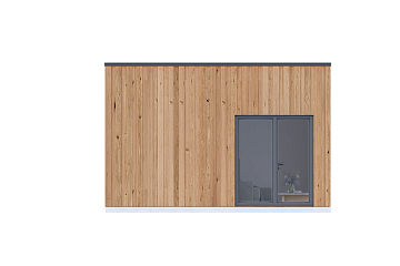 Dom 34 m² mieszkalny, modułowy, całoroczny  BARLINEK V15_A1