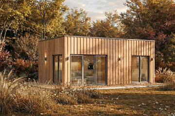 Dom 34 m² mieszkalny, modułowy, całoroczny  BARLINEK V15_A1