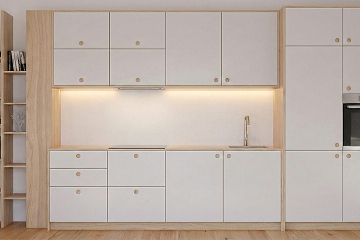 Dom 34 m² mieszkalny, modułowy, całoroczny  BARLINEK V15_A1