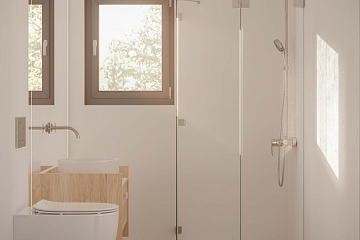 Dom 34 m² mieszkalny, modułowy, całoroczny  BARLINEK V15_A1