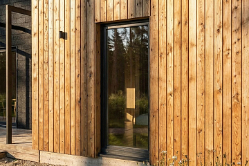 Dom 59 m² mieszkalny, modułowy, całoroczny SOBIN V16_A2_Mix_ROI