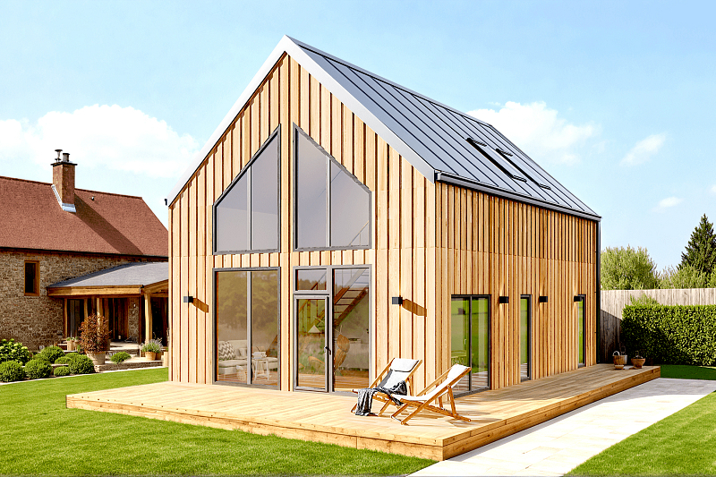 Dom 97 mu00b2 mieszkalny, moduu0142owy, cau0142oroczny ANTONIN V17_A1