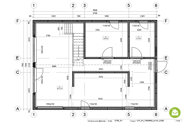 Dom 97 m² mieszkalny, modułowy, całoroczny ANTONIN V17_A1